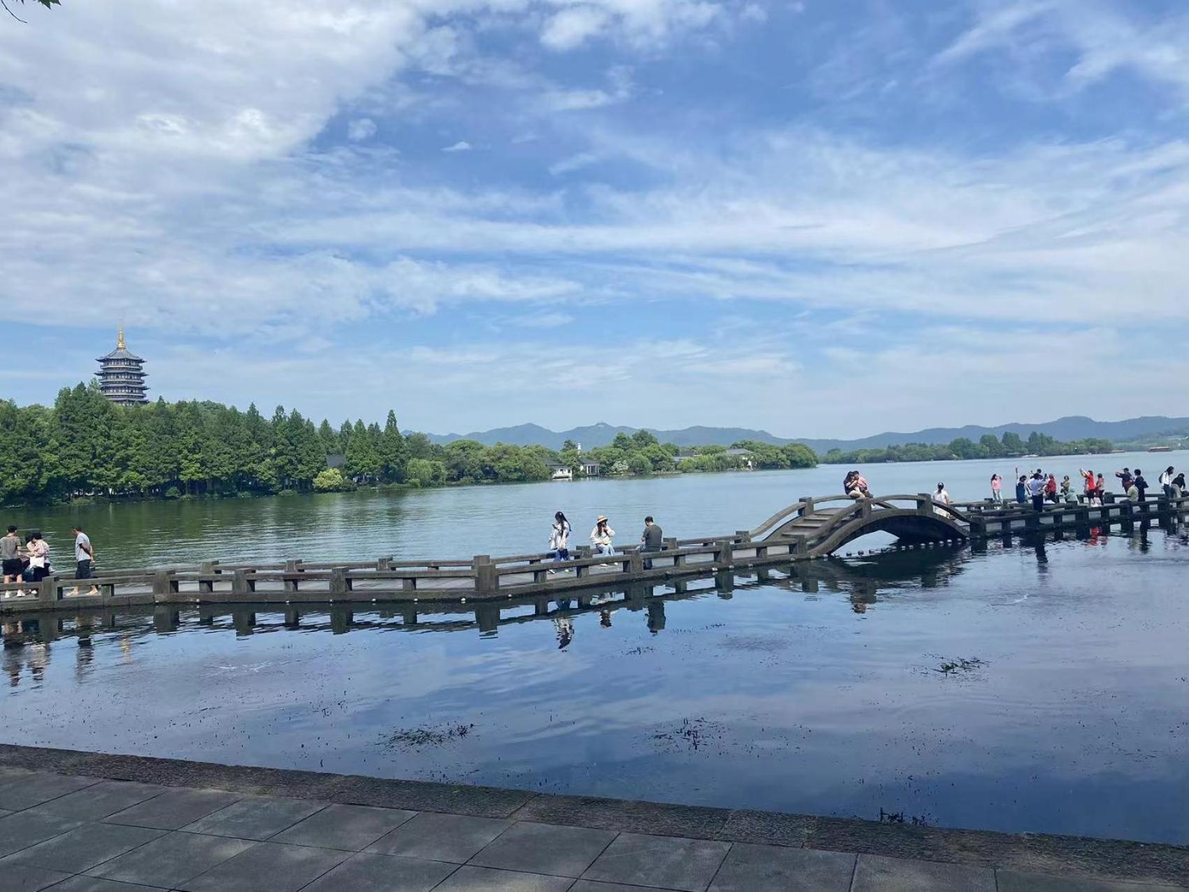Hangzhou Memory Travel International Hotel-Edge Westlake Экстерьер фото